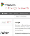 Frontiers in Energy Research雜志封面